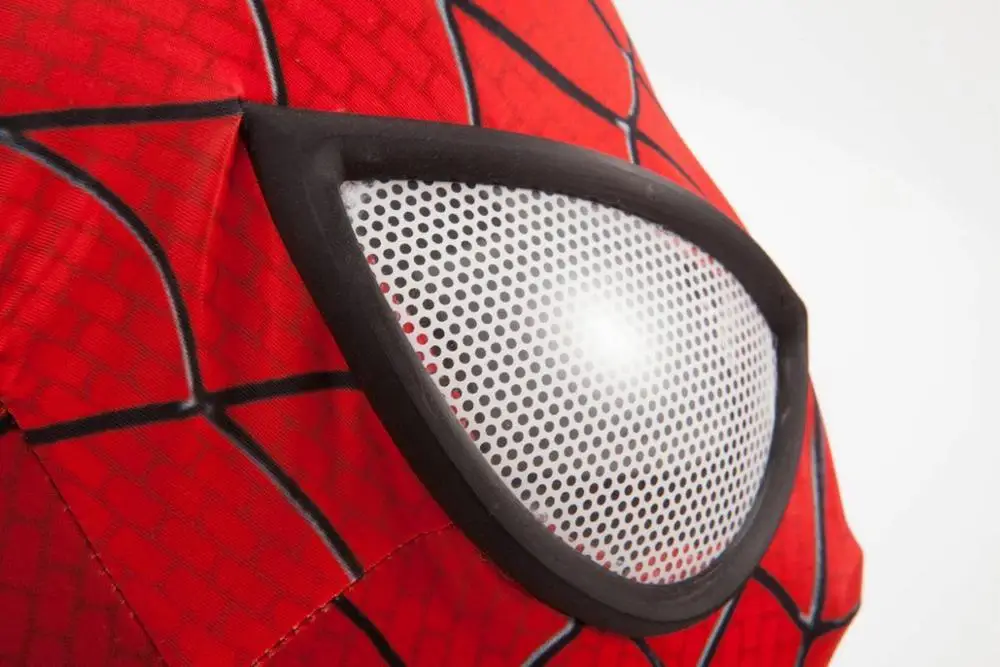 Маска Человека-паука 2 с 3D цифровой печатью, маска Человека-паука, маска для лица, силиконовая маска, маска для рта, реквизит