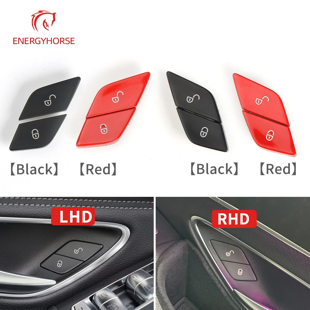 

Car Central Door Lock Switch Repair Button CAP Cover for Mercedes Benz C-Class W205 GLC-Class W253 2059055251 Accessories