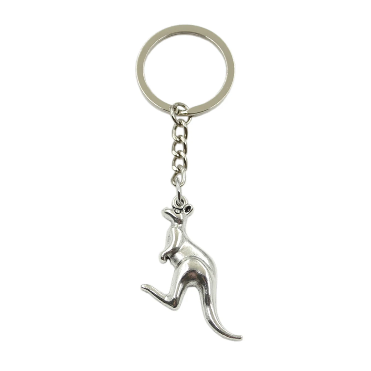 Neue Heiße Männer Schlüssel Ring Metall Schlüssel Kette Keychain Geschenk Schmuck Bronze Silber Farbe Australien Kangaroo Anhänger Große Förderung