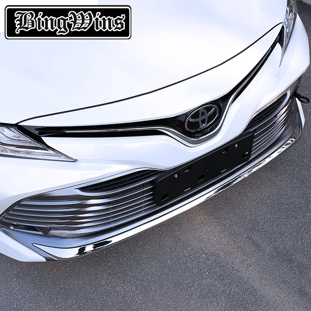 BeingWins Автомобиль Стайлинг для Toyota Camry- передняя защита бар крышка отделка