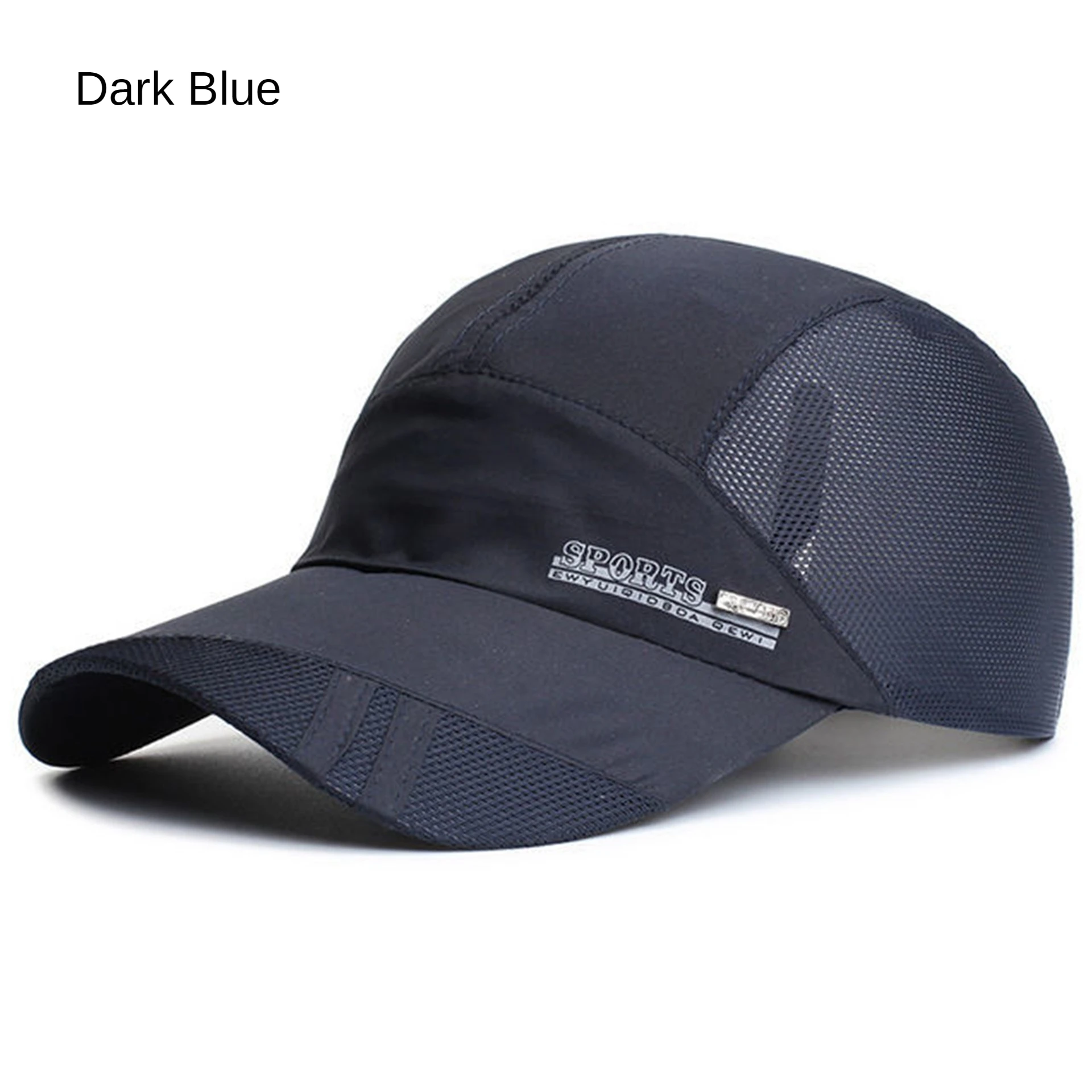 Men's Casual All-match Sunscreen Mesh Breathable Baseball Cap Tennis Cap Spring Summer Fishing Outdoor Riding Light Sun Hat tennis caps yoga baseball hats