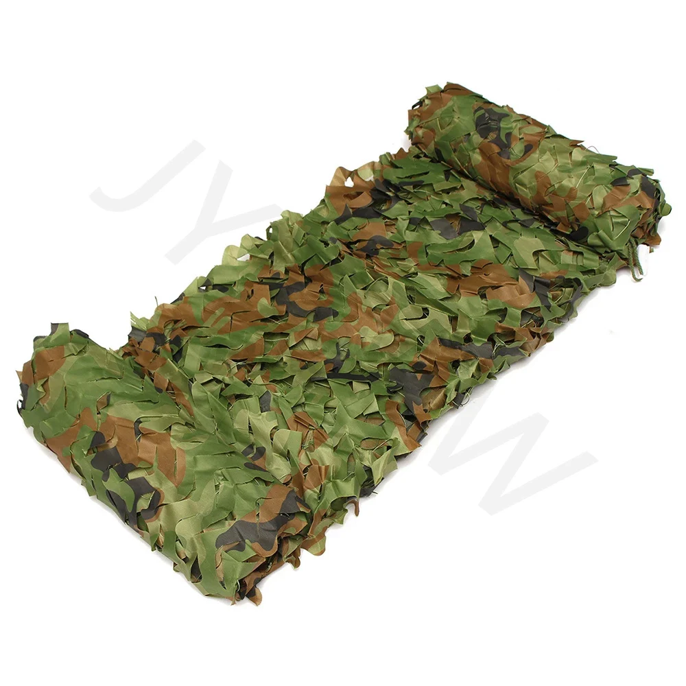 Outdoor hunting military camouflage net woodland army training camouflage net car cover camping sun shelter home decoration
