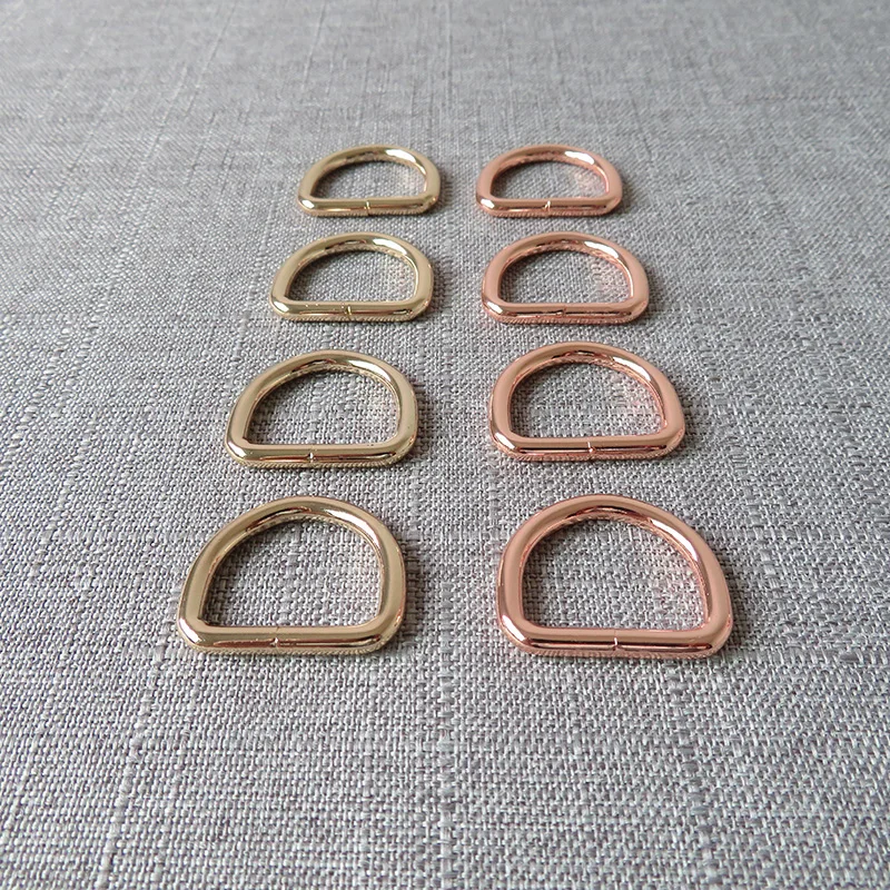 Swpeet 60 Anillos De Metal De Bronce De 25 Mm, Resistentes, Multiusos, Para Bolsas De Hardware, Anillos, Accesorios De Bricolaje, Llaveros, Cinturones Y Correas De Perro