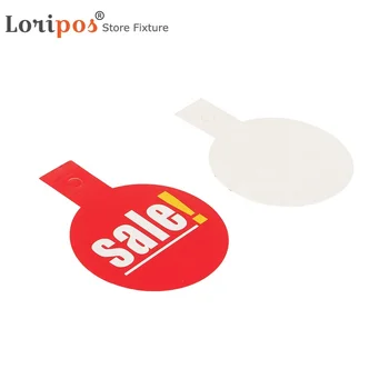 

Hanger Sale Tickets Clothing Coat Hangers Price Tag Sales Printed Swing Labels Promotional Paper Cards Aisle Signs Shelf Talker