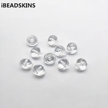 

New arrival! 13x11mm 520pcs Clear acrylic Faceted Tire-shape beads for Necklace,Earrings parts,hand Made Jewelry DIY