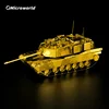 Microworld 3D Metal Puzzle Toys Classic Abrams Tank Model Jigsaw Gift Educational Toy DIY Desktop Christmas Gifts For Adult Teen 6