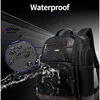 BOPAI New Large Capacity Men Laptop Backpack Multifunctional School Backpack Oxford Cloth Waterproof Business Trip Backpack Bag 3