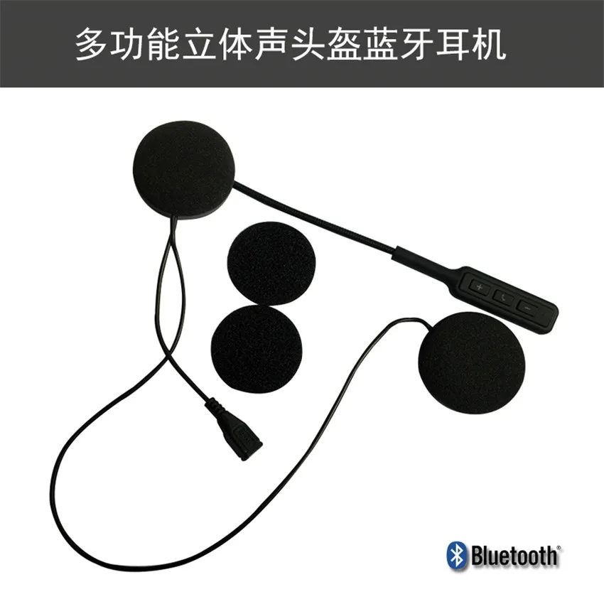 Handsfree мотоциклетный шлем Bluetooth автоматический ответ CSR5.0 EDR наушники плата микрофона велосипедный головной убор динамик для наушников Музыка