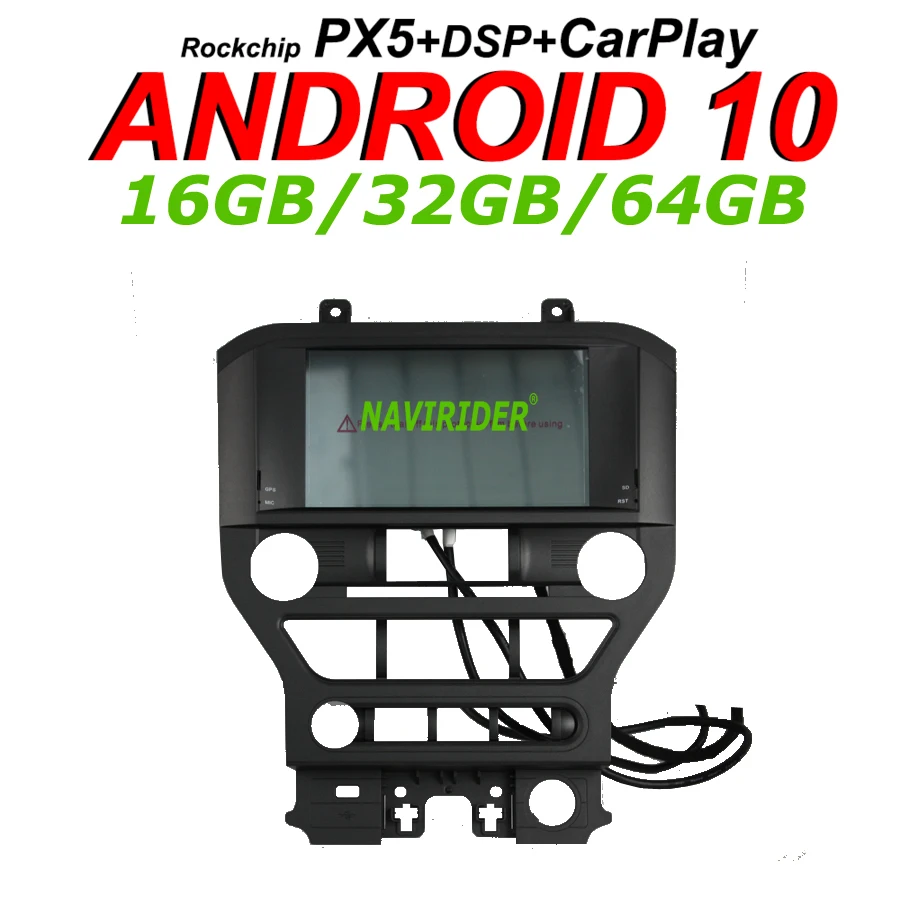 Navirider GPS навигация для Ford Mustang 2015-2017 8 \DVD сенсорный экран автомобиля android 10 64 Гб rom радио bluetooth плеер стерео Navirider GPS навигация для Ford Mustang 2015-2017 8 \DVD сенсорный экран автомобиля android 10 64 Гб rom радио bluetooth плеер стерео