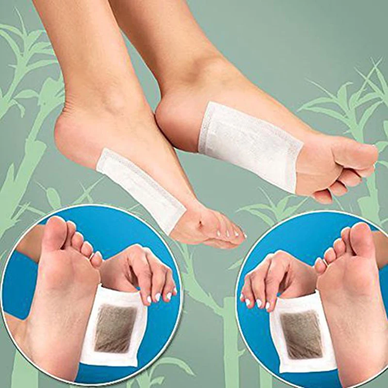 

10Pcs /Set Foot Patch Slimming Foot Patches Body Detox Adhersive Cleansing Improve Sleeping Slimming Patch Foot Care TSLM2