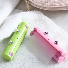 Милая лягушка Ручная стирка бумажное мыло удобный Pull Тип Путешествия Портативный ароматизированный ломтик мыло для ванной JS21