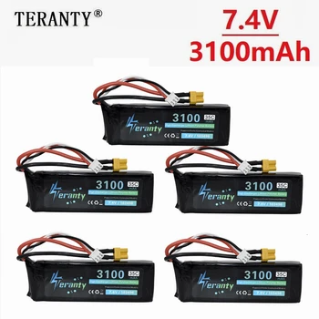 

Upgrade 7.4V 3100mAh 35c Lipo Battery for MJX Bugs 3 B3 RC Quadcopter Spare Parts Upgrade 1800mah 7.4v Rechargeable Battery
