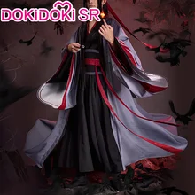 Dokidoki-sr dao mo para shi cosplay patriarca yiling ver wei wu xian cosplay traje homem wei wuxian mo dao zu shi yiling patriarca
