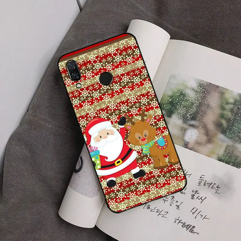 A16 Yinuoda подарок с рождественским оленем Санта-Дерево чехол для телефона для Xiaomi Redmi Note 7 5 4 Redmi 5plus 7A 6A Note8 4X Note8Pro - Цвет: A16