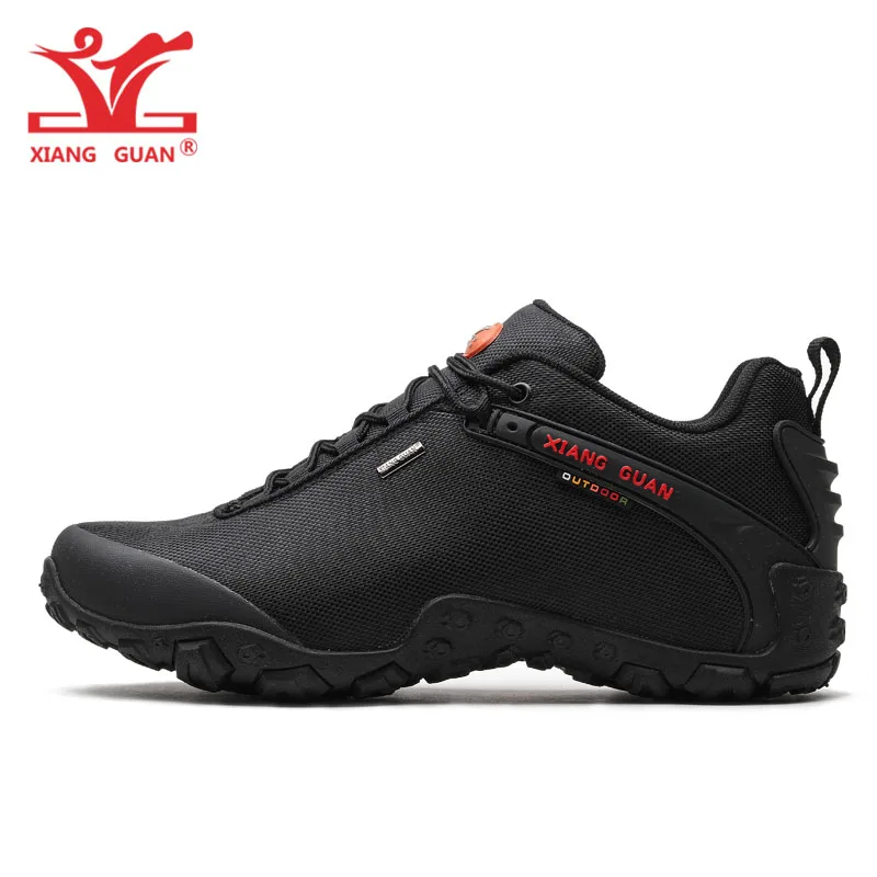 $24.79 Xiang Guan Outdoor Hiking Shoes Eur Size Men Breathable Anti-Skid Windproof Black Women Trave