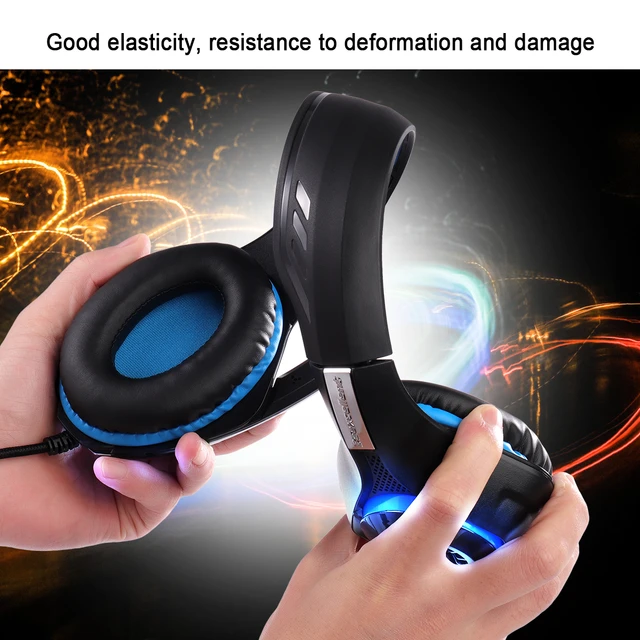 Wired Gaming Headset: For Xbox, Playstation, and PC