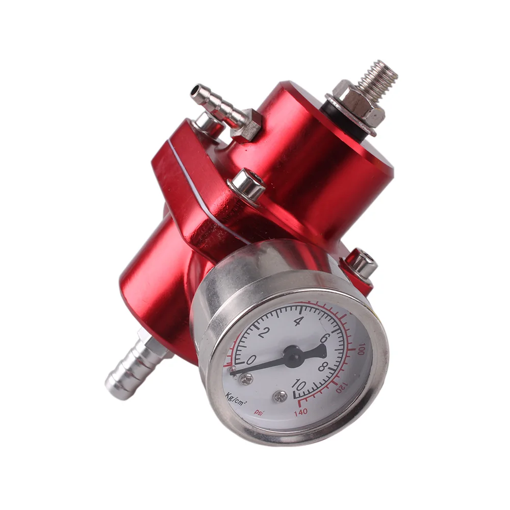 Универсальный Регулируемый регулятор давления топлива 0 140 PSI/FPR манометр для BMW E39