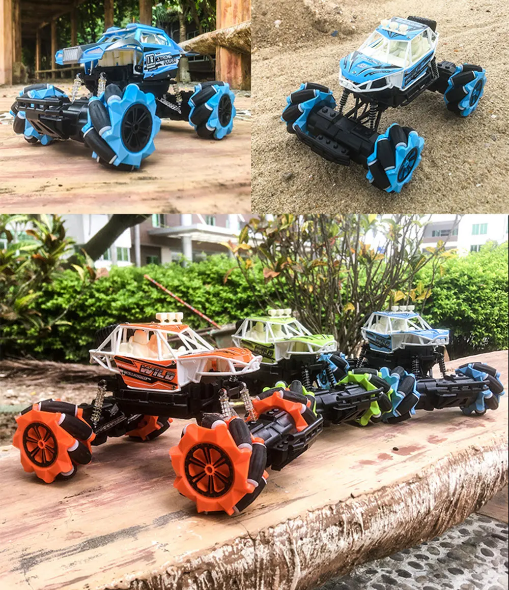 2,4 г 4DW монстр грузовик Дрифт автомобиль внедорожный гусеничный RC автомобили Dazzles танец крутой Дрифт Авто Demo гусеничный Дрифт автомобиль игрушки подарки RTR