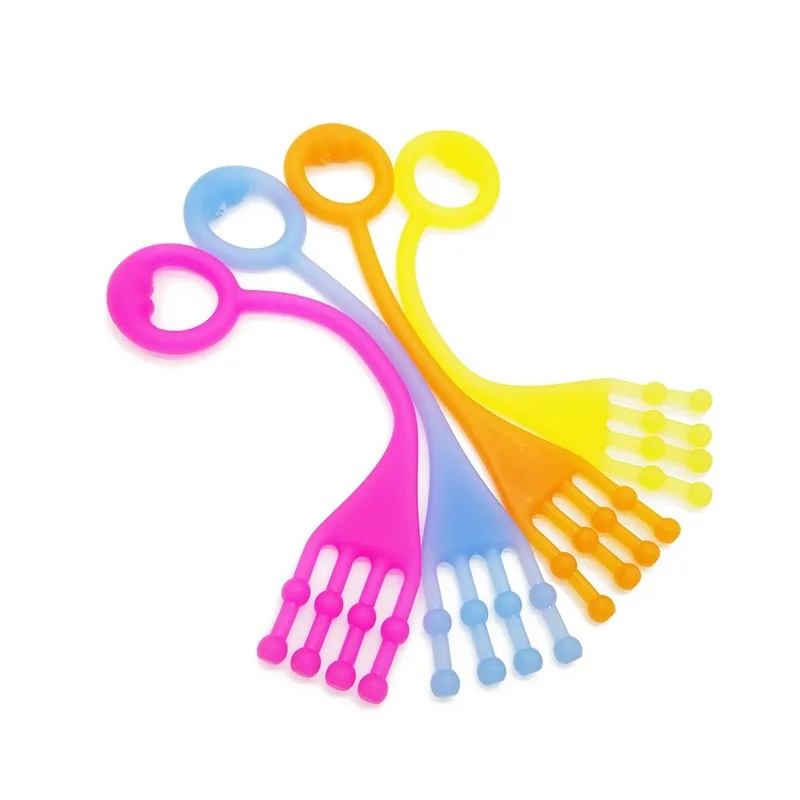 TPE Two-segment Toe Tension Rope Foot Tension Trainer Gym Equipment Resistance Training Fitness Bands Pull Rope F