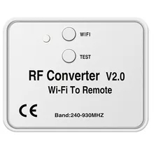 JABS Universale WiFi Interruttore di Telecomando 433MHz WiFi per Convertitore RF Multi Frequenza Codice di Rotolamento Porta Del Garage di Controllo Remoto