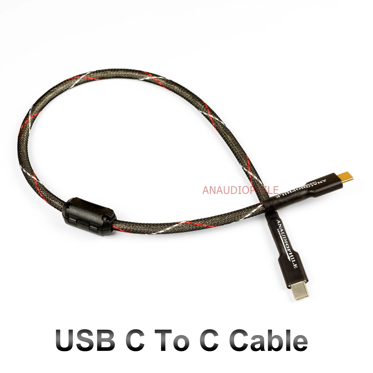 Hifi USB C na C kabel sliver pokovené USB typ C na C audio datový kabel 5N mobilní telefon DAC