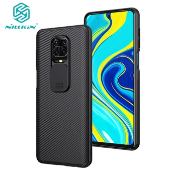 

For Redmi Note 9s Case NILLKIN CamShield Case Slide Camera Protect Privacy Clean Back Cover For Redmi Note 9 Pro Max Case