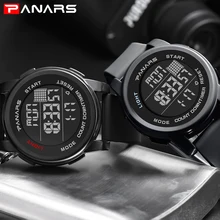 Synoke открытый спортивные мужчины привели цифровые часы силиконовый ремешок водонепроницаемый светящийся хронограф мужские электронные часы reloj hombres