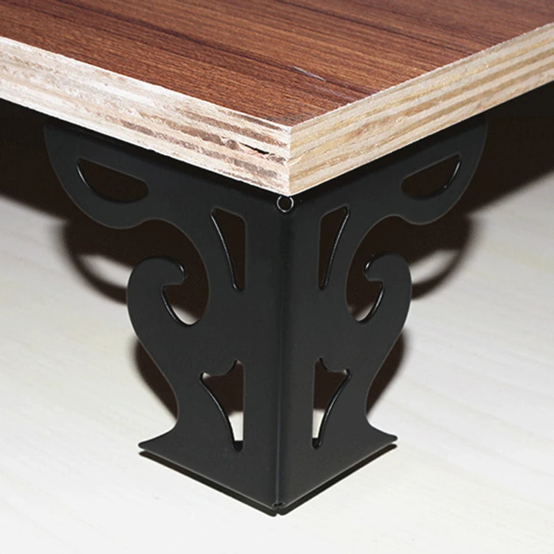 

4pcs Attachment Sofa Legs Placing Cupboard Tea Table Metal Wooden Couch Bench Cabinet Furniture Feet Accessories