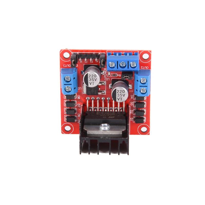 1pc Dual H Bridge DC Stepper Motor Drive Controller Board Module L298N MOTOR DRIVER