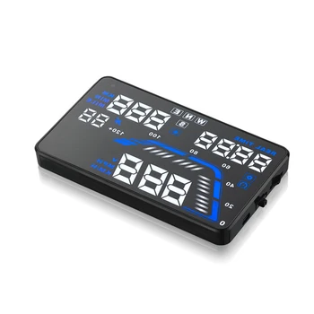 

Q7 HUD Car GPS Head Up Display 5.5" Overspeed Warning Speedometer Projector
