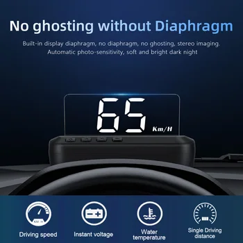 

HUD C100 Head Up Display Car OBD OBD2 Display HUD C100 On-Board Computer Car Speedometer OBD OBD2 HUD Headup Display