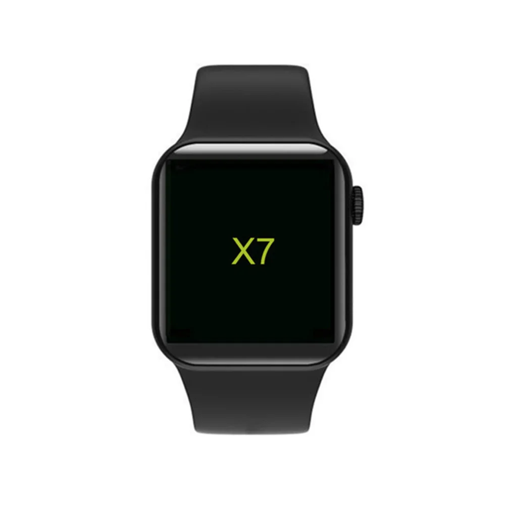 IWO X7 Smartwatch Watch for Men Heart Rate Fitness Tracker Bluetooth Call Smart Watch DIY Face ip67 Waterproof PK W26 T500 X8MAX 