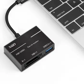 

Type-C to XQD/SD Card High Speed Card Reader USB3.0 Camera Computer Kit Adapter for Sony G Series for Lexar XQD Cards