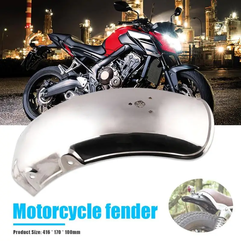 

Hot Sale Rear Fender Solid Color Classic Delicate Stainless Steel Rear Mudguard for Suzuki GN125 GN250 Motorcycle Accessories