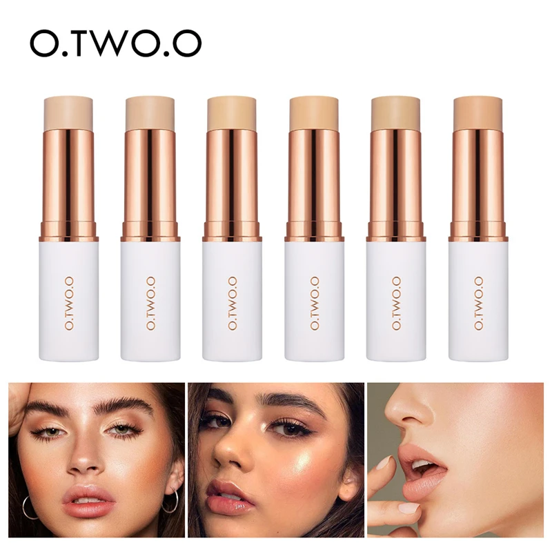 

O.TWO.O 6pcs Concealer Stick Makeup Set Long Lasting Waterproof Full Coverage Contour Cosmetics