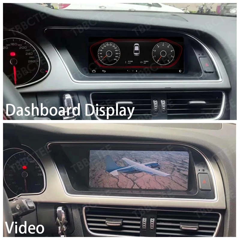 Android 9.0 4+64GB Car Multimedia Player For Audi A5 B8 8T 2008~2016 MMI 2G 3G GPS Navigation head unit stereo touch monitor dvd 4