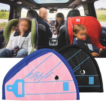 

Safe Fit Thickening Car Safety Belt Adjust Device Baby Child Safety Belt Protector Seat Belt Positioner over 4 years