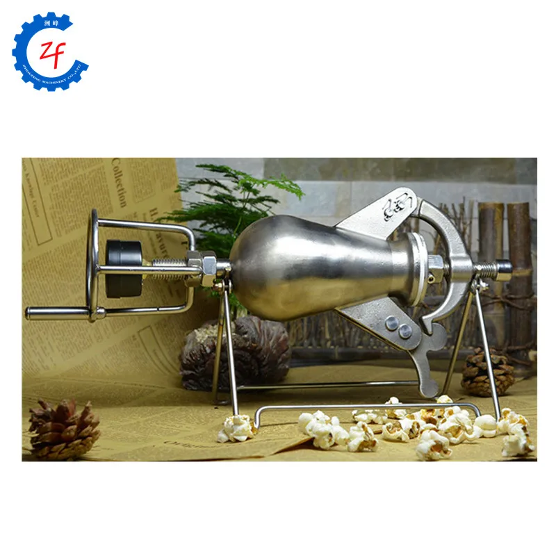 Домашняя ручная машина для приготовления старого попкорна воздушного