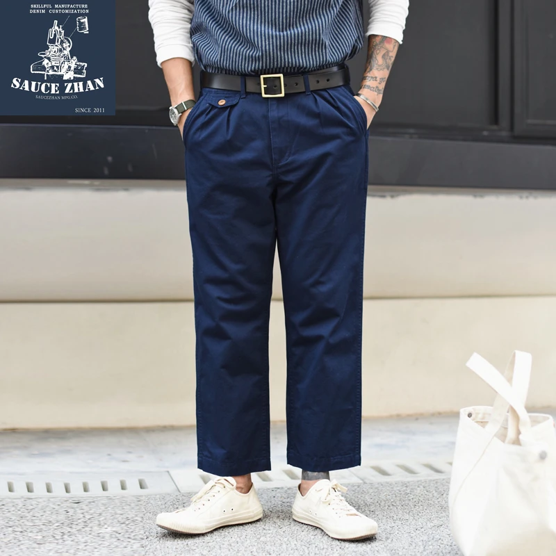 ankle length chinos mens
