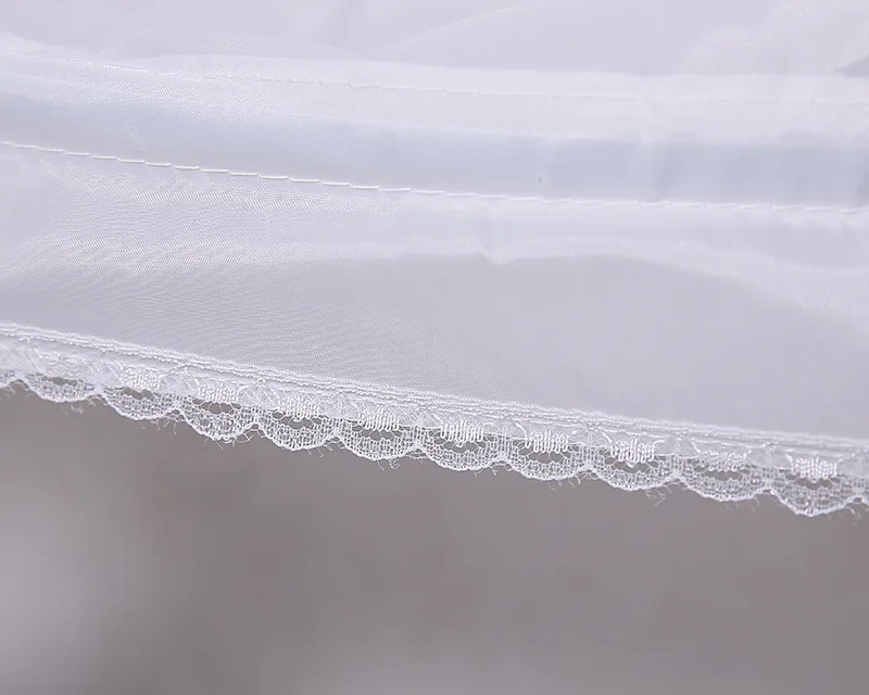 SERMENT Lacework White Adult Yarn Dyed Petticoats Two Steel Petticoat A-type Dress Skirt Tulle Dress Wedding Accessories SERMENT Lacework White Adult Yarn Dyed Petticoats Two Steel Petticoat A-type Dress Skirt Tulle Dress Wedding Accessories