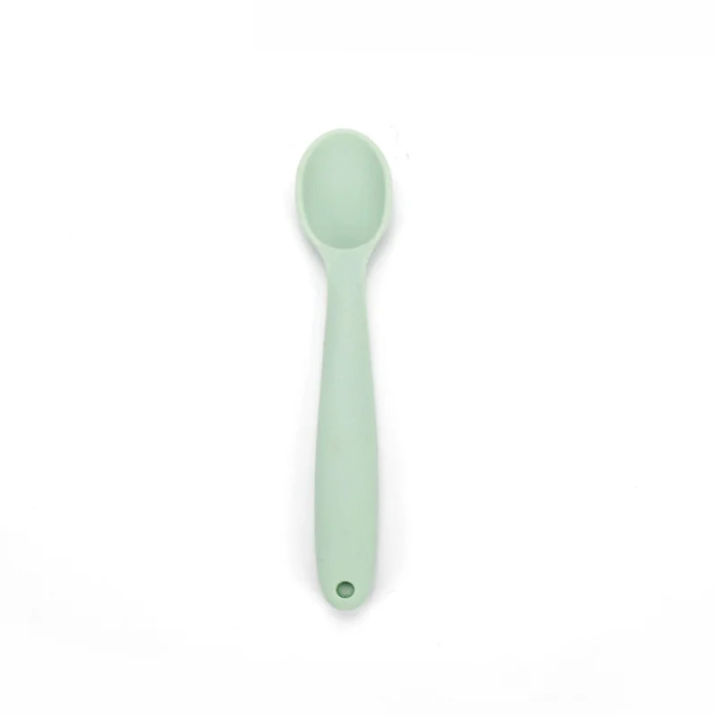 Silicone Baby Feeding Bowl Spoon Kids Tableware Baby Accessories Silicone Plate Spill-Proof Suction Children Self Feeding Dishes