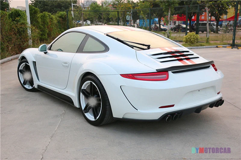 VO-R Стиль углеродного волокна багажник спойлер подходит для Porsche 911