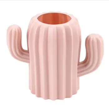 

Multifunction Cute Cactus Shaped Magnetic Pen Holder Pencil Pot Home Office Desk Stationery Storage Box