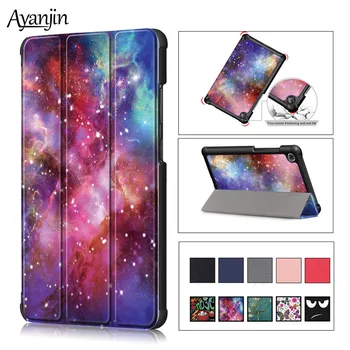 

Slim Magnetic Case For 2019 Lenovo Tab M7 TB-7305x/7305i/7305f 7.0 inch Smart Cover Funda Tablet Stand Shell+Screen Film+Stylus