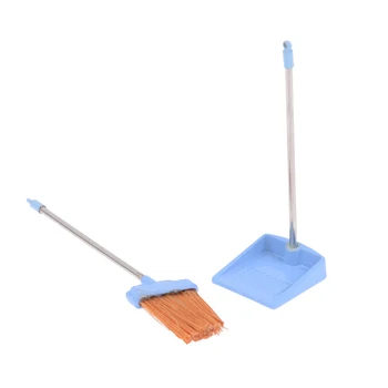 

1Set New Mini Desktop Sweep Cleaning Brush Small Broom Dustpan Set