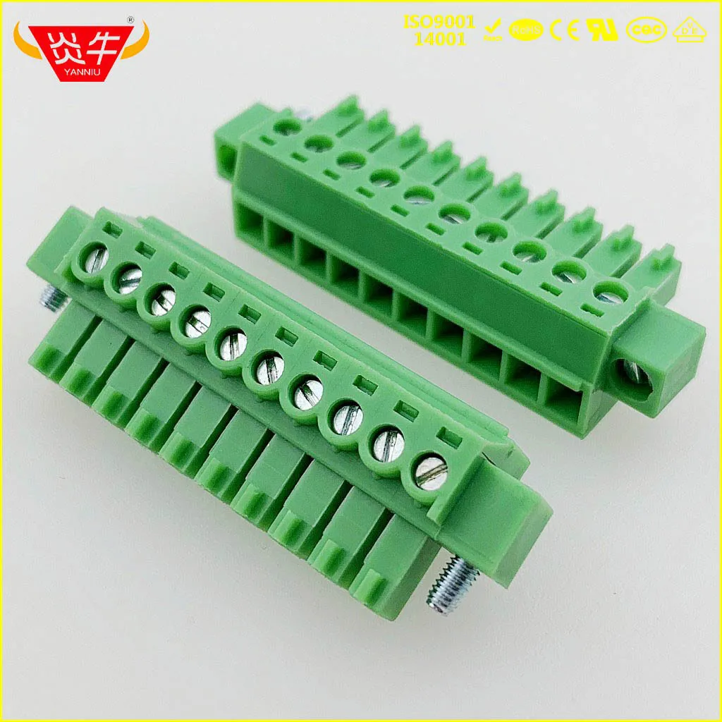 KF2EDGKM 3,5 2P~ 12P PCB вставные клеммные блоки 15EDGKM 3,5 мм 2PIN~ 12PIN MC 1,5/2-STF-3, 5 1847055 PHOENIX контакт DEGSON