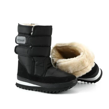 

Men's Waterproof Boot Footwear for Everyday Wear Snow boot winter flat boot warm Stylish and lightweight Plus velvet boots