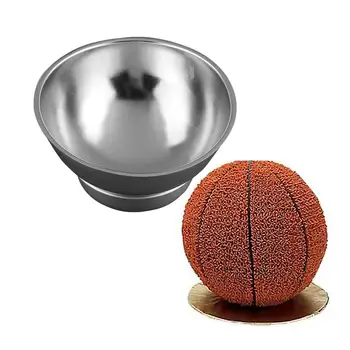 

3D Sports Ball Cake Tin Pan Set Football Tennis Basketball Golf Half Ball Sphere