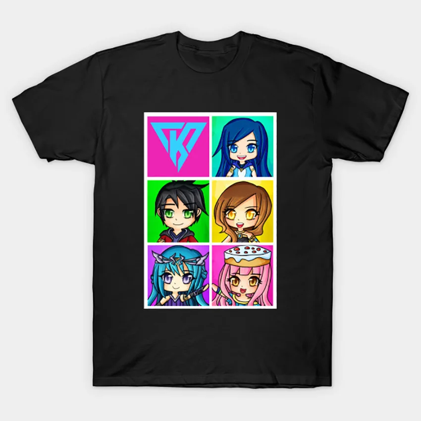 Funneh And The Krew Chibi Style T Shirt Funneh T Shirt Gamers