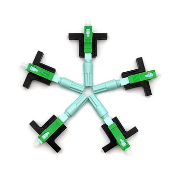 

FTTH SC APC Optical fibe quick connector SC PC FTTH Fiber Optic Fast Connector Embedded type